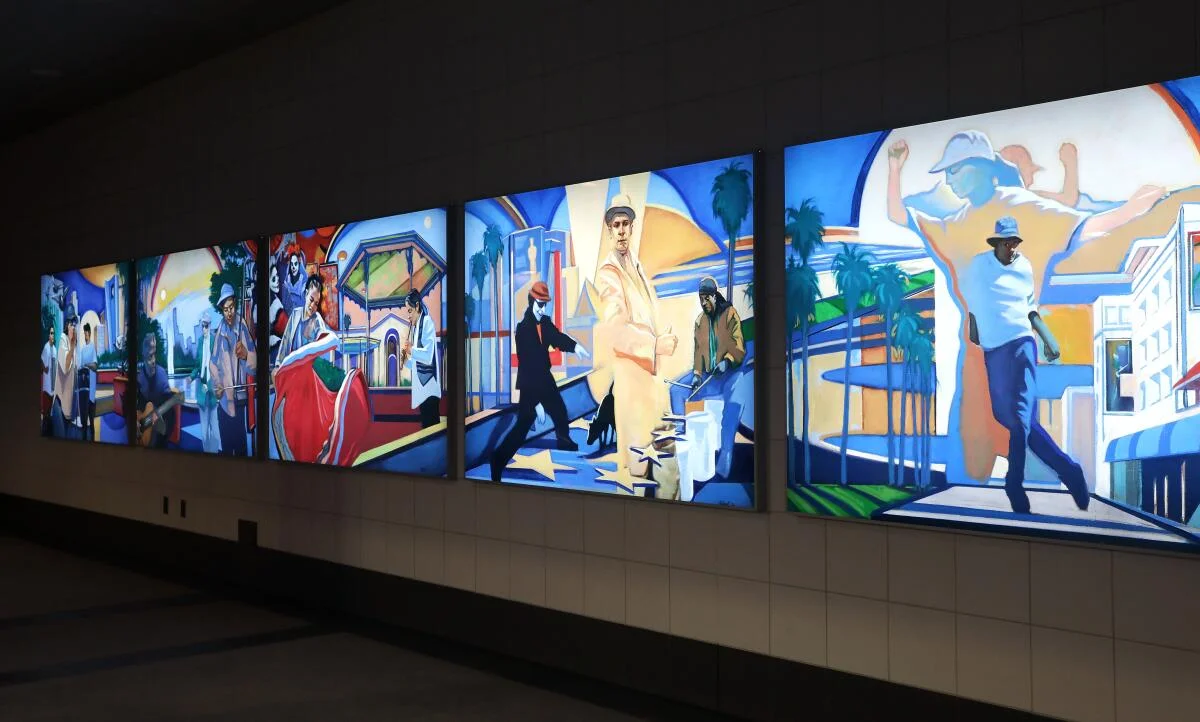 地铁文化壁画 - 澳门福彩 艺术表达